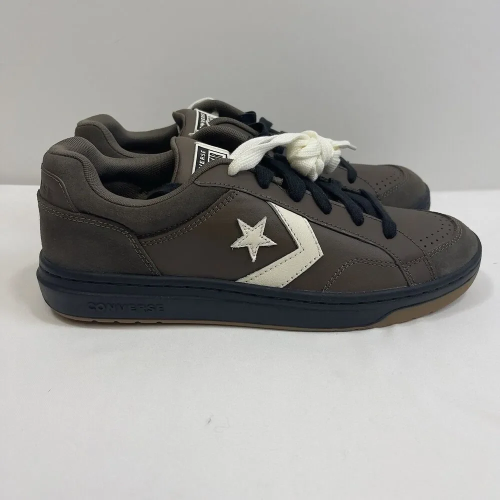 Converse Pro Blaze Sneaker Mens 10.5 Engine Smoke Black Classic Leather Gum Sole